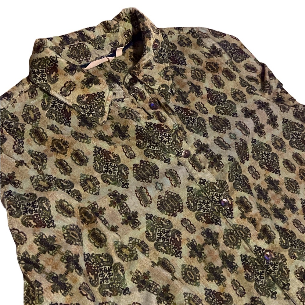 Soft Surroundings Long Sleeve Button Down Shirt
